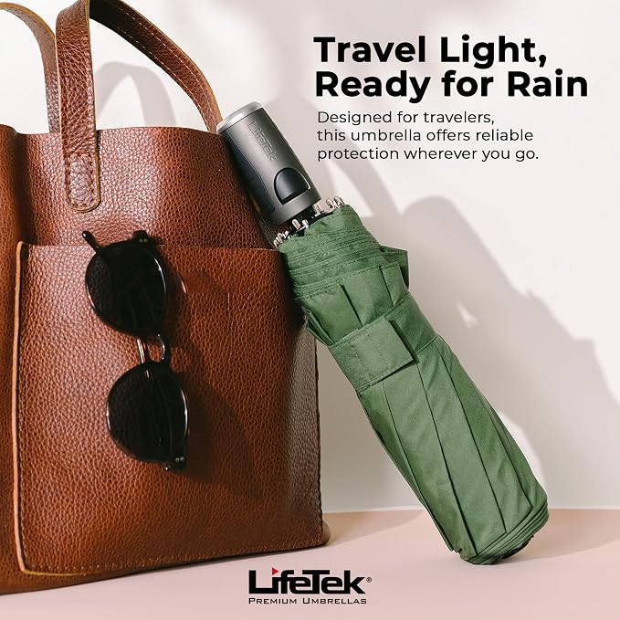 LifeTek Premium Travel Umbrella - Image 7