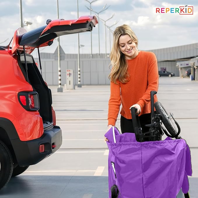 reperkid Large Stroller Bag for Airplane Travel, Fits Most Large, Jogging - Image 3