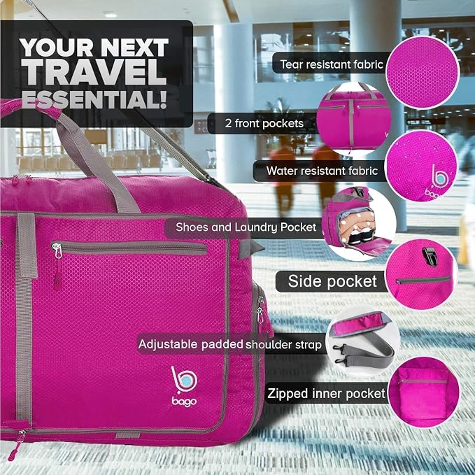 Bago Large Foldable Duffel Bags - Image 3