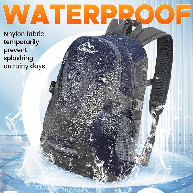 sunhiker Cycling Hiking Backpack Water Resistant Travel Backpack Lightweight - Image 4