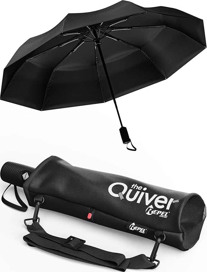 REPEL Windproof Travel Umbrella by RepelUmbrella