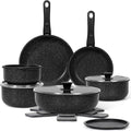 17 Pcs Pots and Pans Set Non Stick, Cookware Sets by SODAY