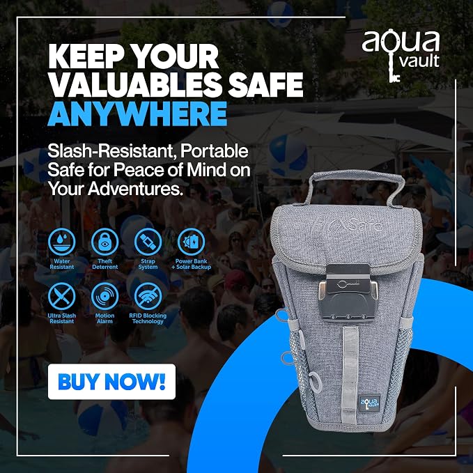 Aquavault | Flex Safe | Beach Chair Vault | Anti theft combination lock | 3 - Image 3