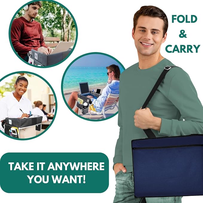 Travel Lap Desk, Travel Tray, Portable Lapdesk - Image 3