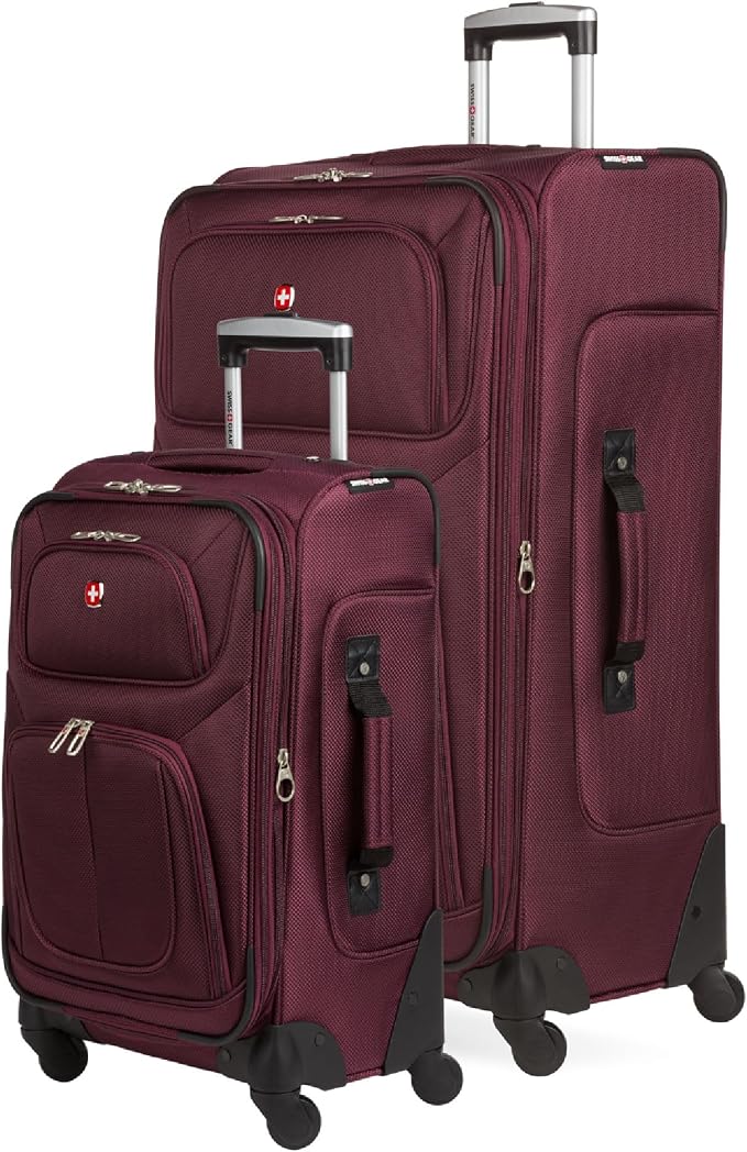SwissGear Sion Softside Expandable Luggage, 2-Piece Set by SwissGear
