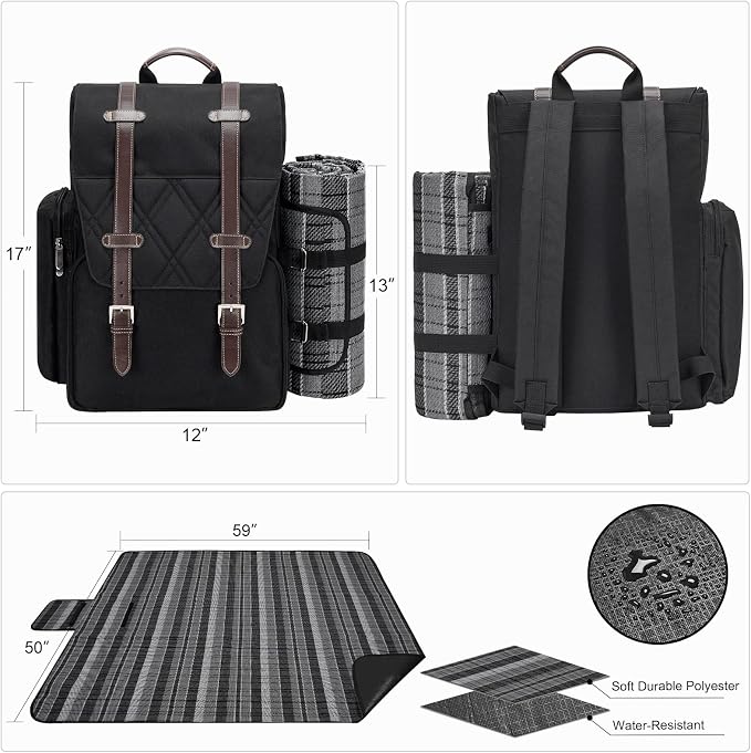 Picnic Backpack for 4 Person - Image 3