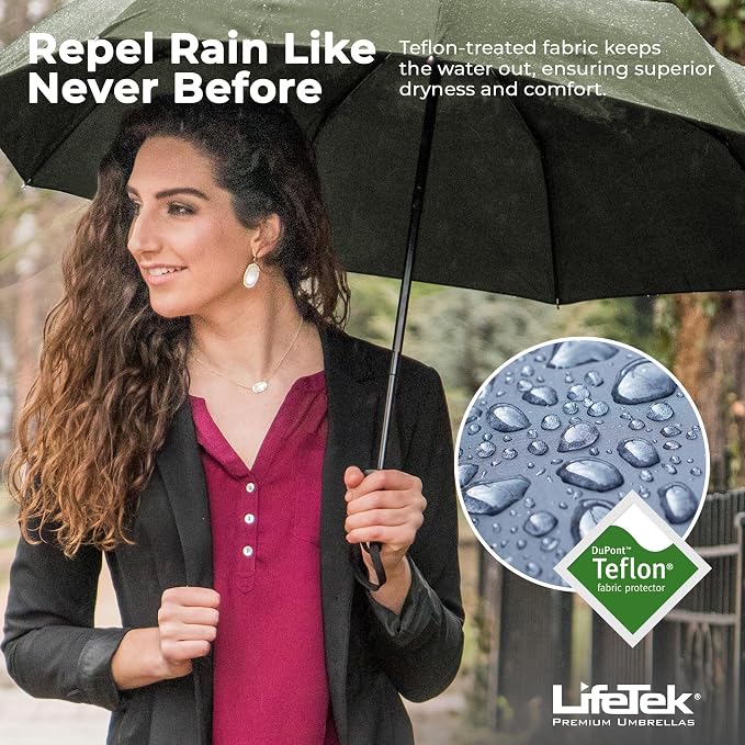LifeTek Premium Travel Umbrella - Image 6