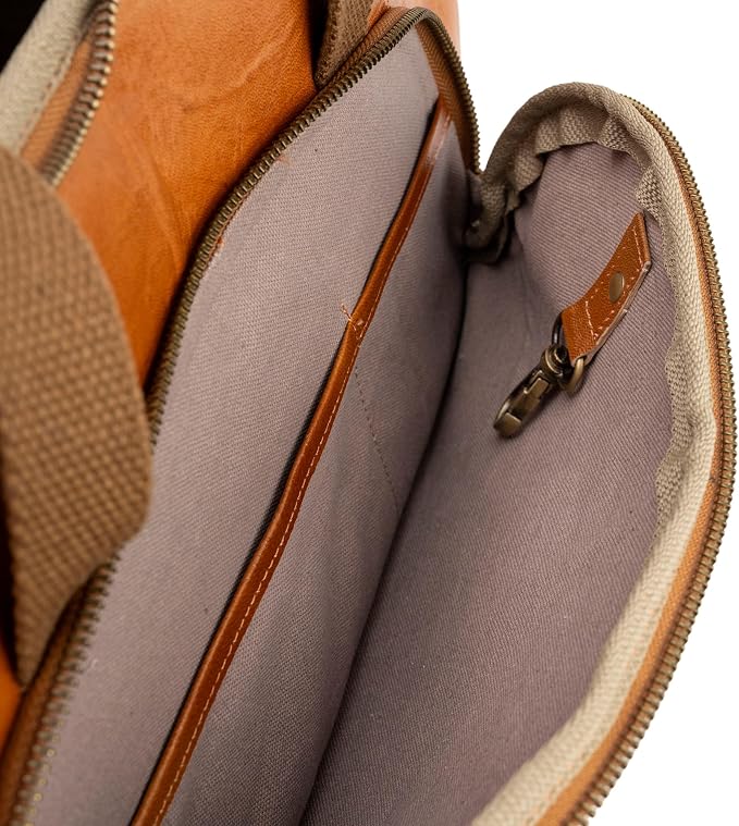 Berliner Bags Vintage Genuine Leather Duffle Denver XL - Image 6