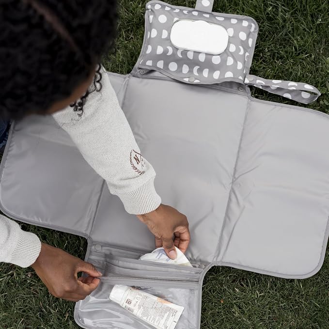 Tiny Twinkle Portable Diaper Changing Pad-Foldable Waterproof Changing - Image 5