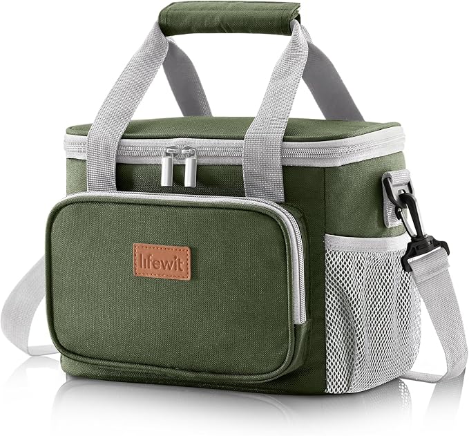 Lifewit Medium Lunch Bag Insulated Lunch Box Soft Cooler Cooling Tote by Lifewit