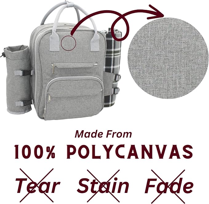 Truvelli Picnic Backpack for 4 - Image 6