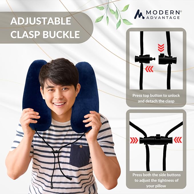 Modern Advantage Inflatable Travel Pillow - Image 5