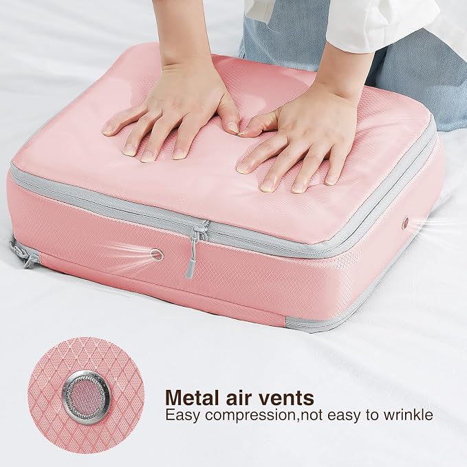 DIMJ Clothes Storage Bag 8 Pack, 19L Compression Storage Bags - Image 5