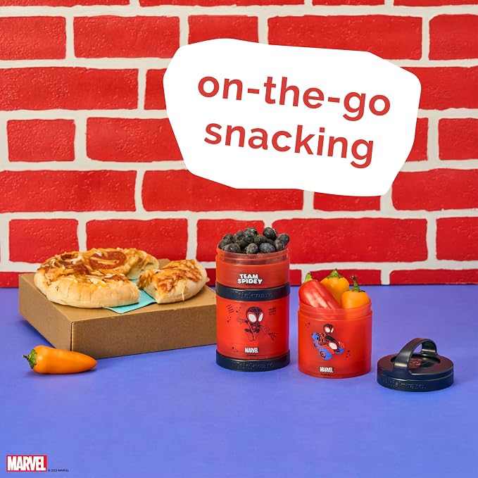 Whiskware Spider-Man Team Spidey Stackable Snack Containers - Image 5