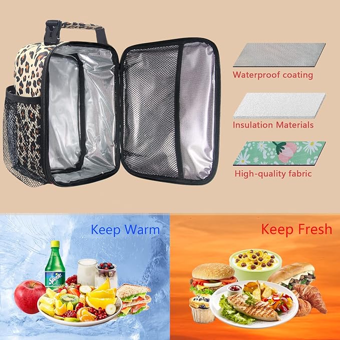 Hap Tim Insulated Lunch Bag Women, Reusable Lunch Box - Image 5
