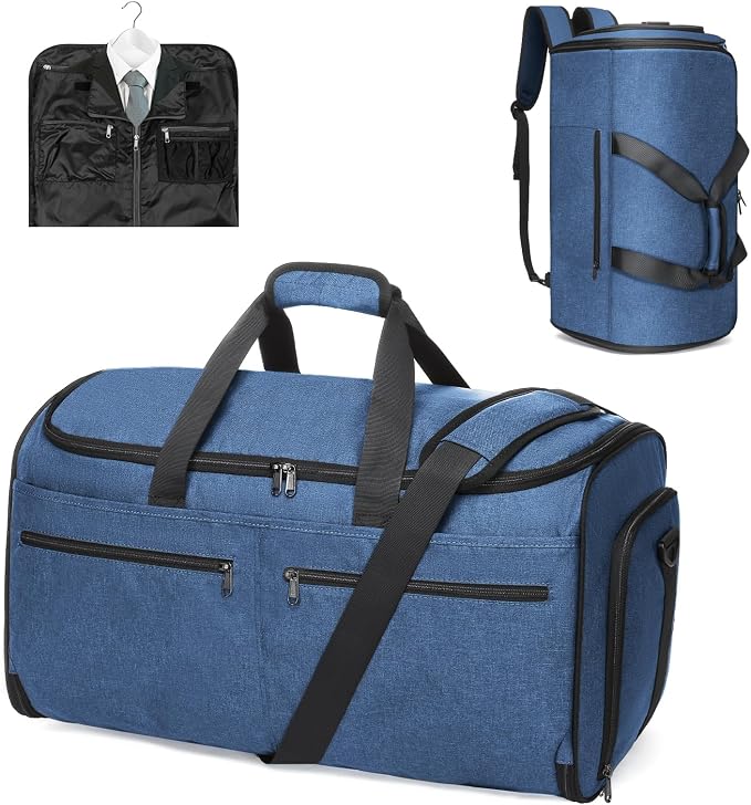 Bukere Garment Duffle Bags for Travel, Convertible Carry on Bag by Bukere