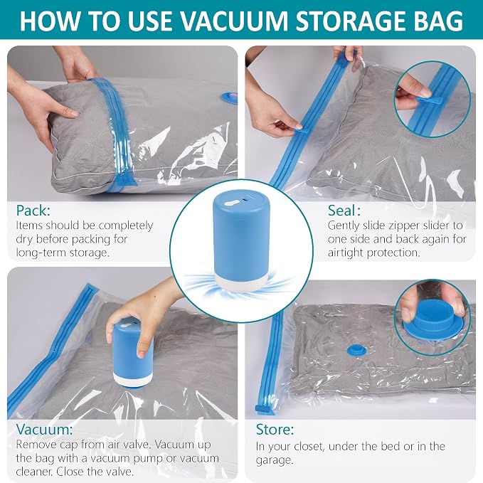 26 Pack Space Saver Storage Bags - Image 7