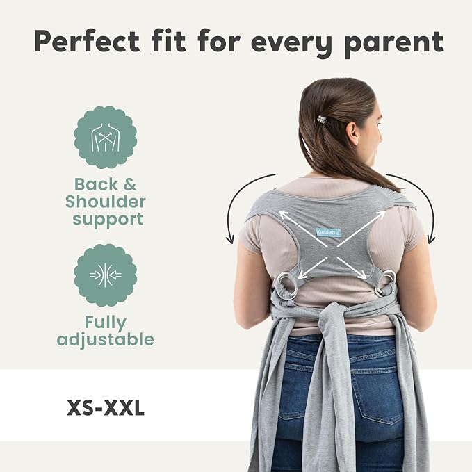 CuddleCarry™ Pre-Wrapped Baby Ring Sling by CuddleBug - Image 5