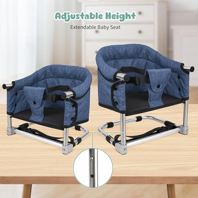 Booster Seat for Dining Table: Portable Toddler Booster Chair - Image 2