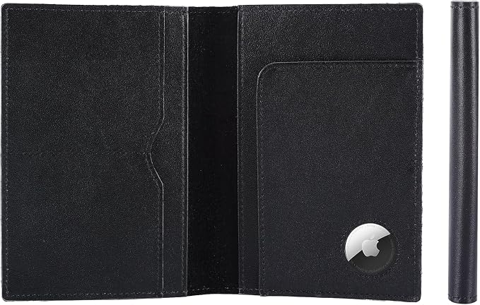 STAR VISTA Albatross Leather Travel Passport Holder, Minimalist Design by STARVISTA