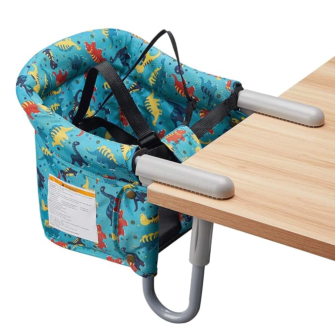 Hook On Chair, VEEYOO Clip On High Chair Folding Fast Table Chair by VEEYOO