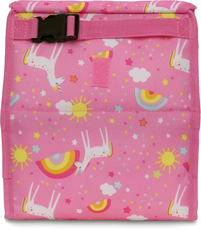 Freezable Lunch Bag, Unicorn Dream Pink - Image 8