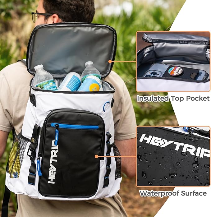 Heytrip Backpack Cooler 36/54 Cans Insulated Waterproof Cooler Bag - Image 7