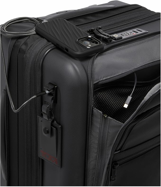 TUMI - Alpha Hybrid Continental Expandable 4 Wheeled Carry-On - Zip Expansion - Image 6
