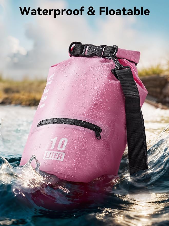 HEETA Waterproof Dry Bag with Front Zippered Pocket - Image 3