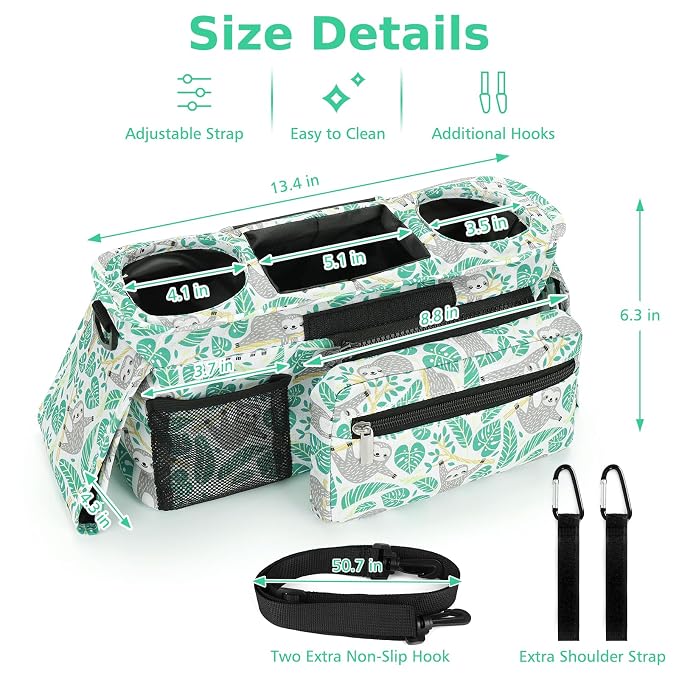 Accmor Universal Stroller Organizer - Image 9