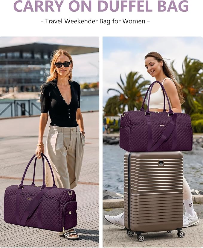 Weekender Travel Duffle Bag for Women - Image 6