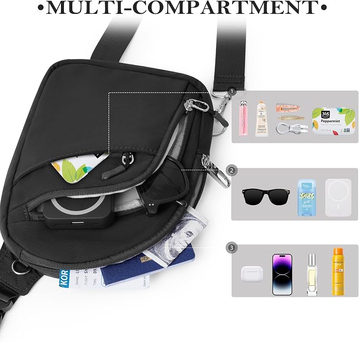 TOPEAST Anti Theft Crossbody Bag - Image 6