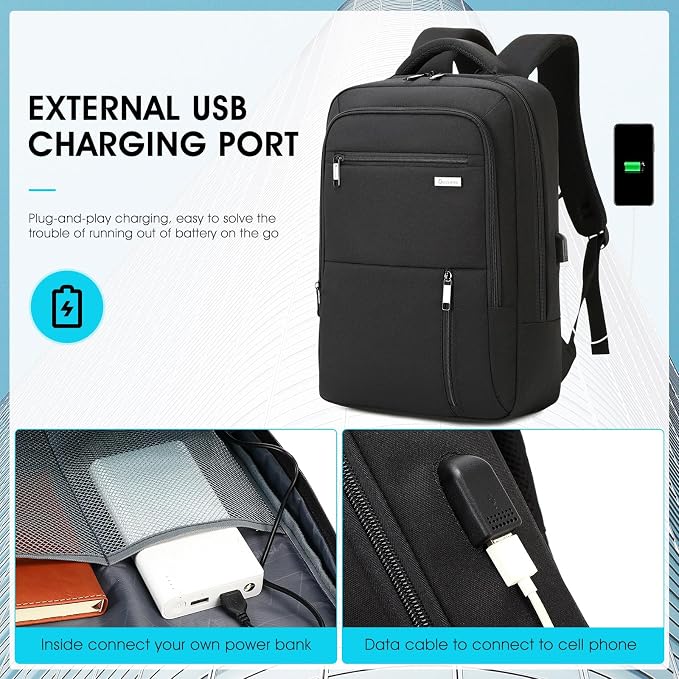 DUSLANG 15.6 Inch Laptop Backpack - Image 4