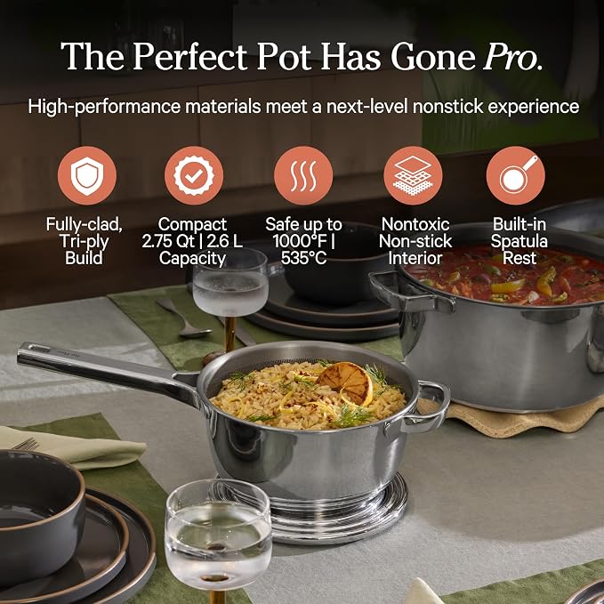 Our Place Titanium Pro Mini Cookware Duo – Always Pan & Perfect Pot - Image 3