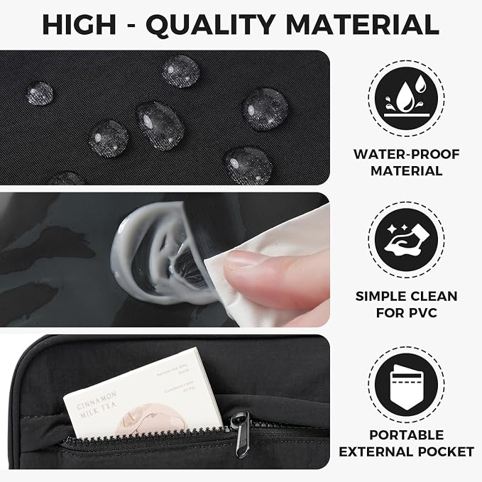Toiletry Bag For women, Portable Hanging Organizer, 4 Leakproof Compartment for - Image 6
