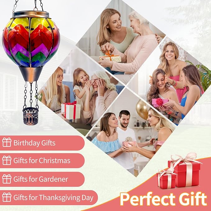 Hot Air Balloon Solar Lantern - Image 9