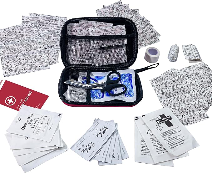 All-Purpose First Aid Kit 184 Pieces, Emergency Kit - Image 2