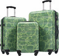 Merax Luggage Sets 3 Piece, Hardside Suitcase Set by Merax