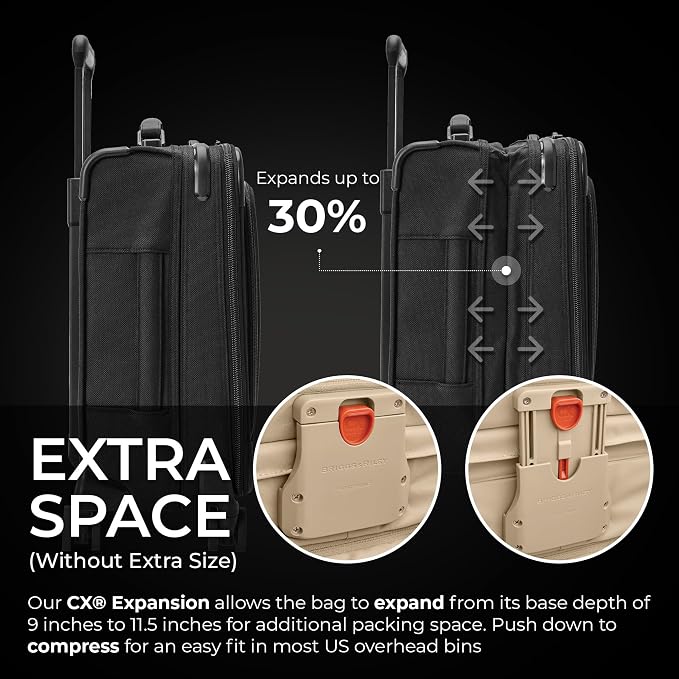 Briggs & Riley Compact 19" Carry-On Expandable Spinner - Image 3