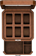 ROTHWELL 6 Slot Leather Watch Box by RothwellSanFrancisco