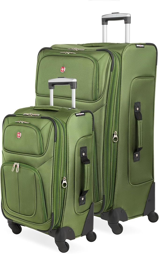 SwissGear Sion Softside Expandable Luggage, 2-Piece Set by SwissGear