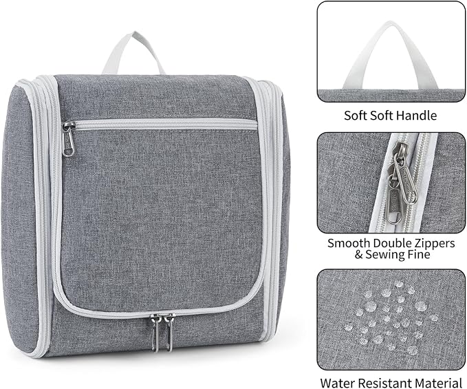 Della Gao Travel Hanging Toiletry Bag - Image 5