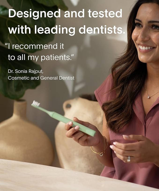 SURI Recyclable Plant-Based, Electric Toothbrush Heads - Image 5