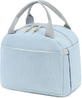 Bluboon Lunch Bag for Women Men Cute Corduroy Lunch Tote Bags Reusable by BLUBOON
