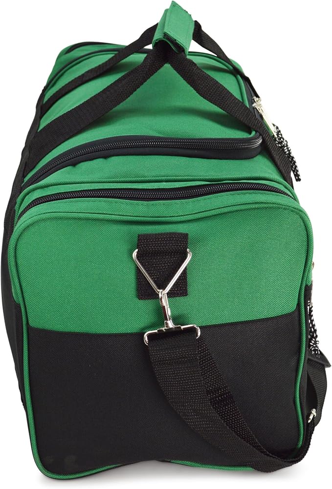 DALIX 21" Blank Sports Duffle Bag Gym Bag Travel Duffel Adjustable Strap in - Image 6