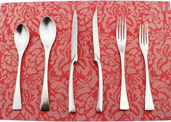 6-Piece Flatware Set, Extra Thick Heavy Duty - Image 8