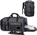 WITZMAN Travel Duffel Bags for Men Large Carry On Weekender Overnight Bag 3 in by WITZMAN