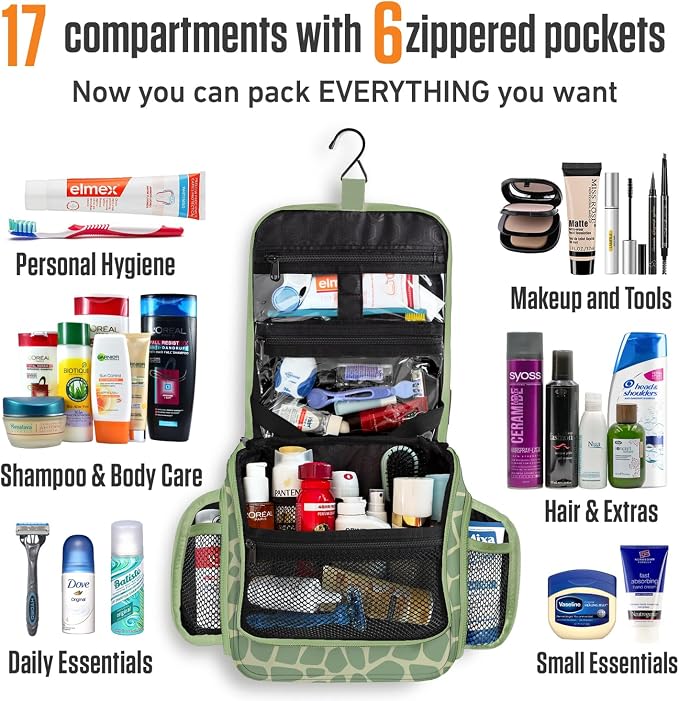 VENTURE 4TH Hanging Travel Toiletry Bag - Image 3