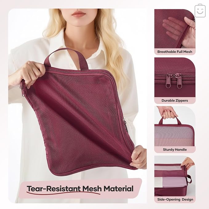 Veken 9/11 Set Compression Packing Cubes - Image 5