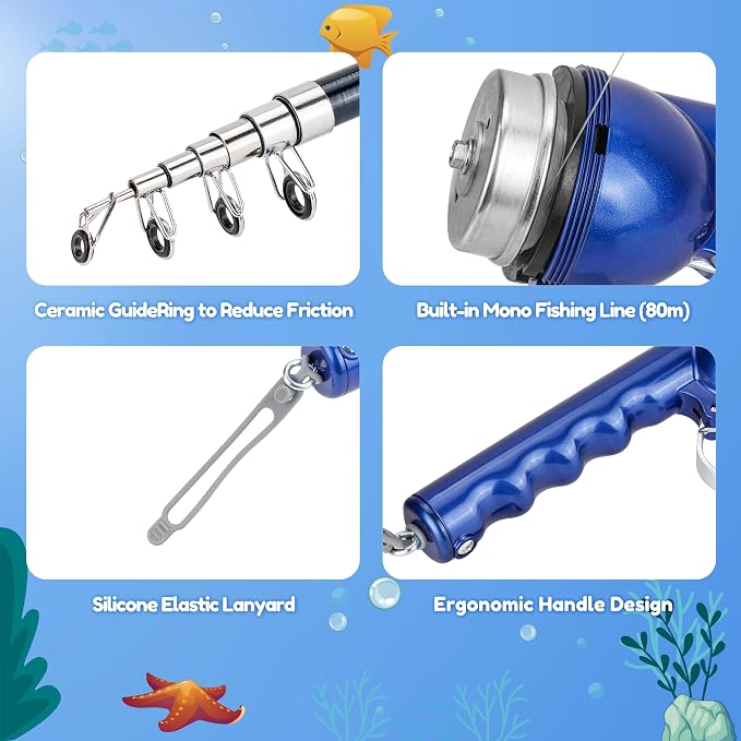 RUNCL Kids Fishing Pole - Image 6